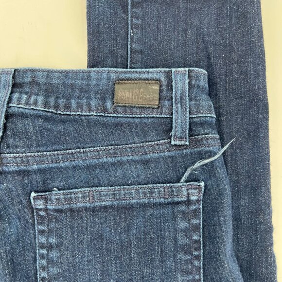 PAIGE Blue Hoxton Straight Slim Jeans | Women’s Size 0 - Picture 6 of 6